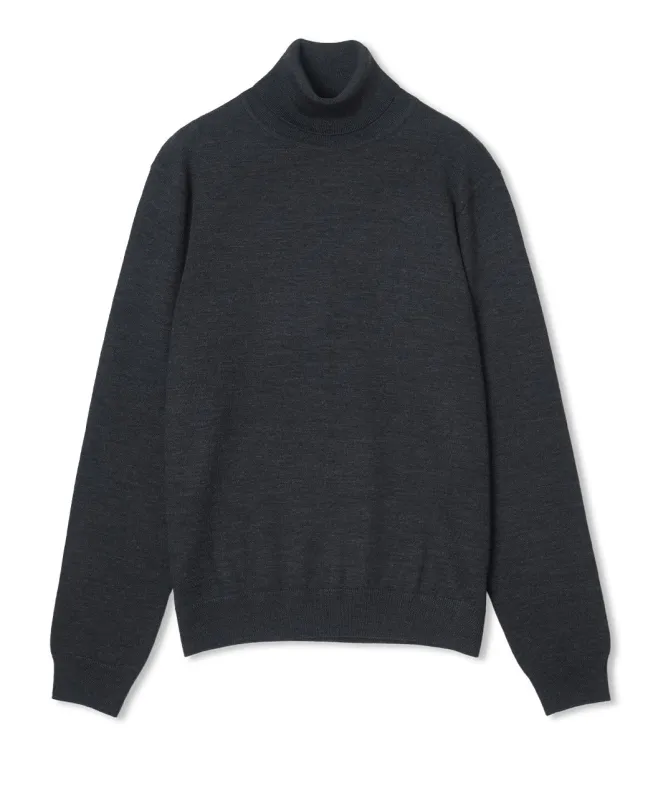 Turtleneck Sweater 12-gauge Super Extra Fine Merino sold by Kamakura