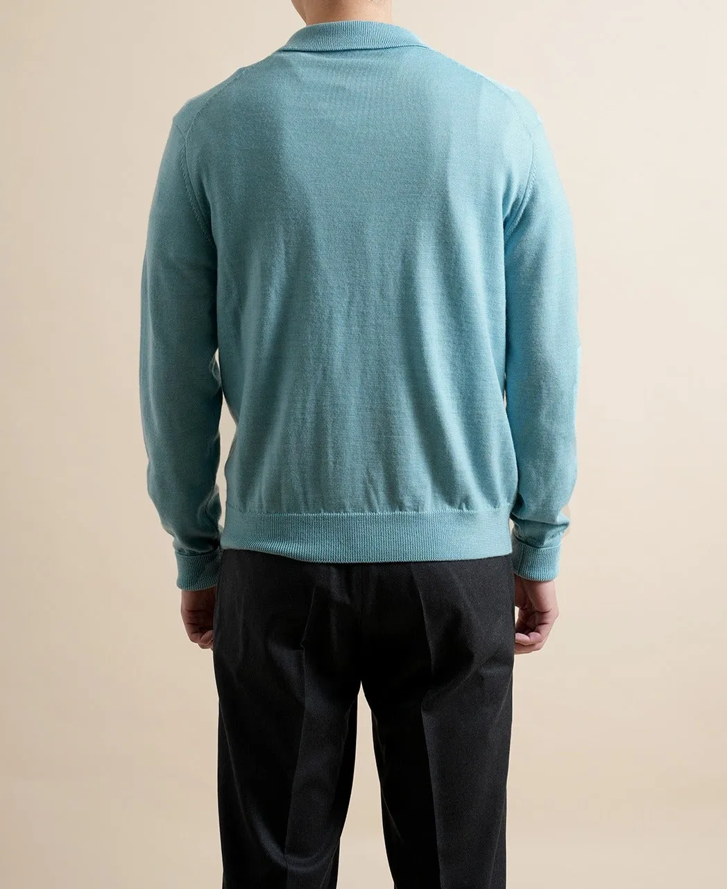 Kamakura Classics Long-Sleeve Polo Shirt sold by Kamakura product image thumbnail 3