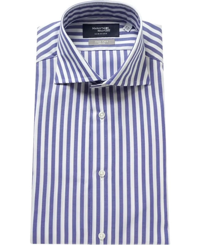 TOKYO SLIM FIT- Italian Spread Pinpoint Oxford J-TECH EASY CARE sold by Kamakura