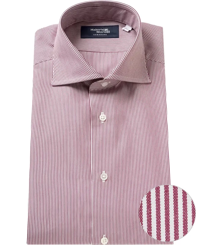 TOKYO SLIM FIT -  Italian Spread Broadcloth sold by Kamakura