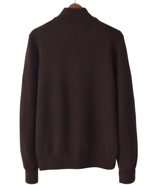 Zip-Up Cashmere Sweater sold by Kamakura product image thumbnail 2