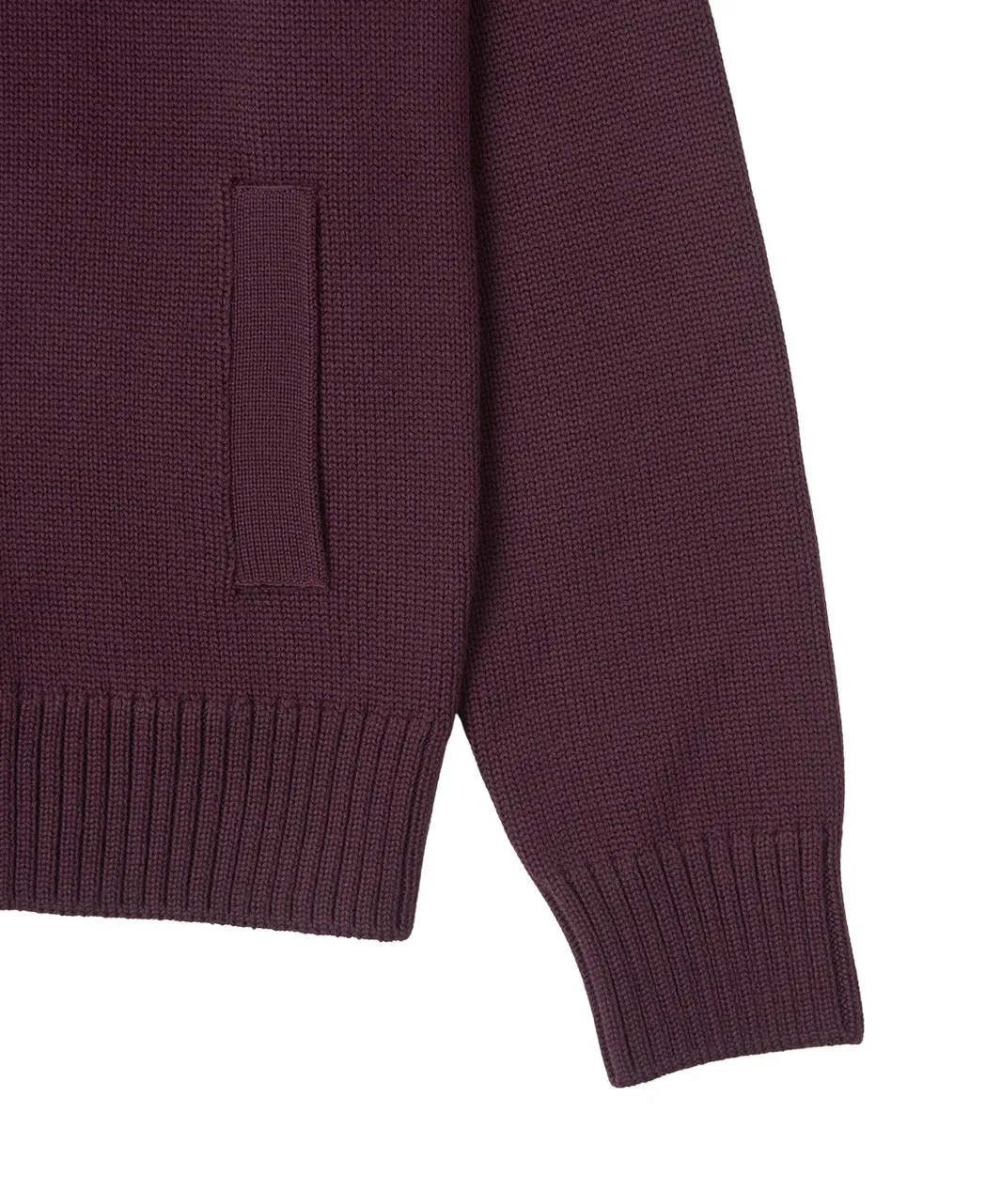 Stand Collar Cardigan Extra Fine Merino sold by Kamakura product image thumbnail 5