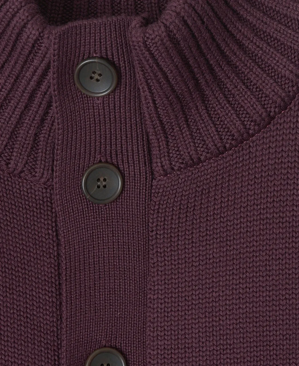 Stand Collar Cardigan Extra Fine Merino sold by Kamakura product image thumbnail 3