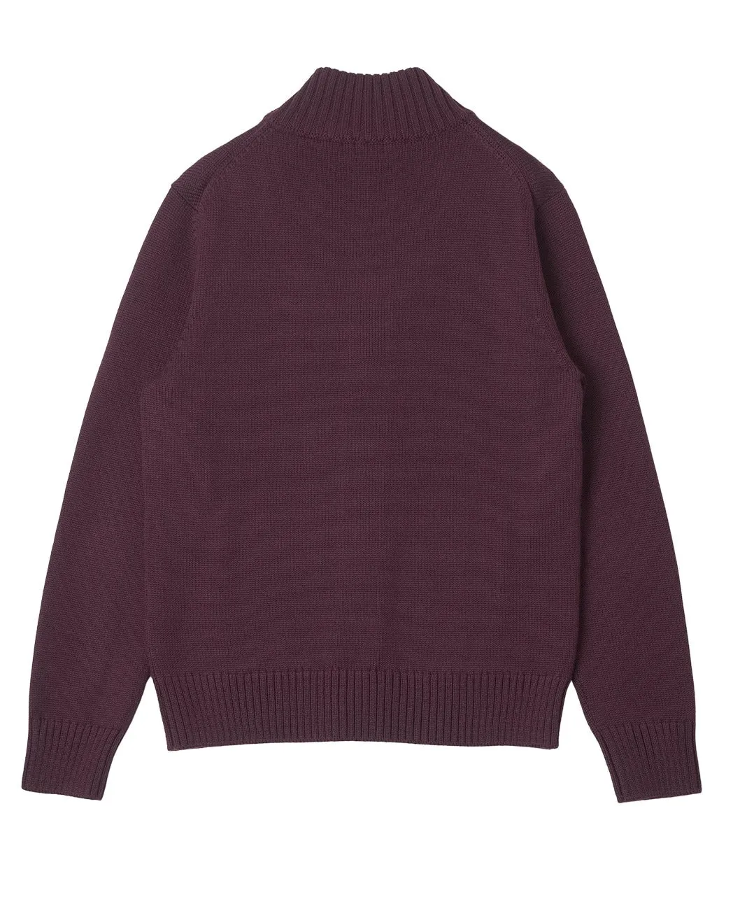 Stand Collar Cardigan Extra Fine Merino sold by Kamakura product image thumbnail 4