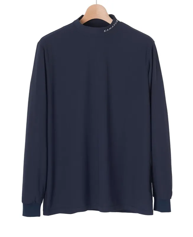 Mock Neck Long-Sleeve Golf Top sold by Kamakura