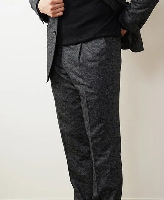 Wool Stretch Slacks (Single Pleat) Jersey Fabric sold by Kamakura product image thumbnail 2