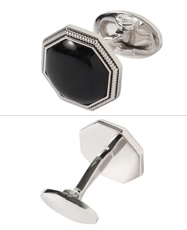 Jan Leslie Silver Cufflinks sold by Kamakura product image thumbnail 3