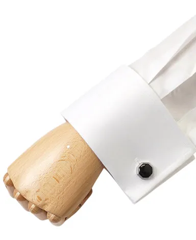 Jan Leslie Silver Cufflinks sold by Kamakura product image thumbnail 2