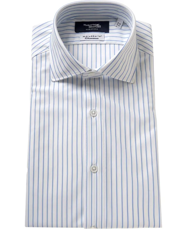 TOKYO SLIM FIT -  Spread J-Tech Stretch EASY CARE High-Gauge Jacquard sold by Kamakura