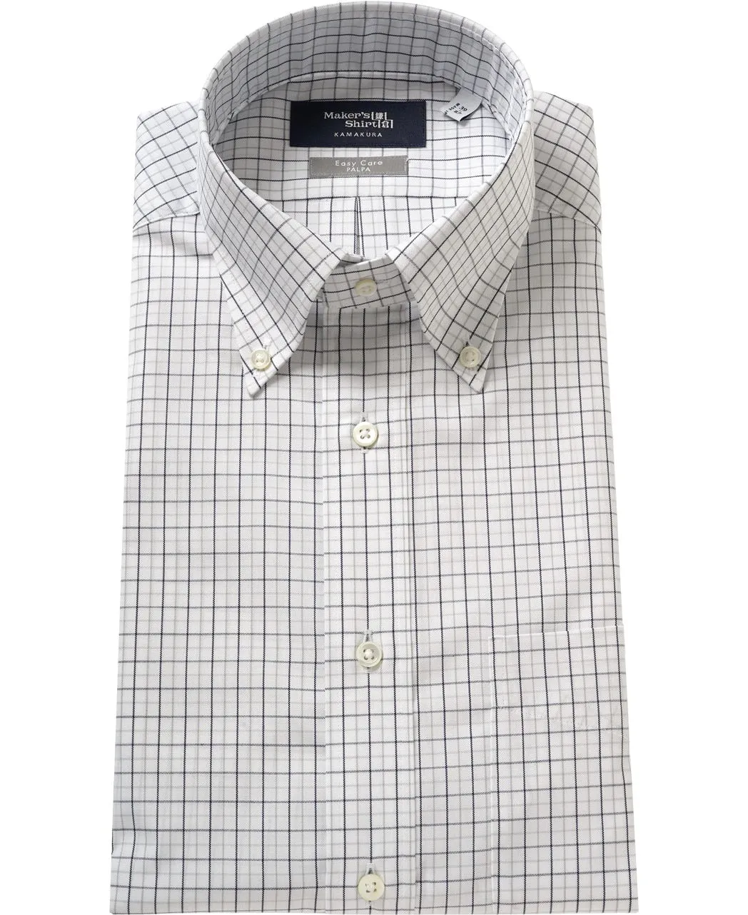 TOKYO SLIM FIT Button Down Pinpoint Oxford J-Tech Easy care sold by Kamakura