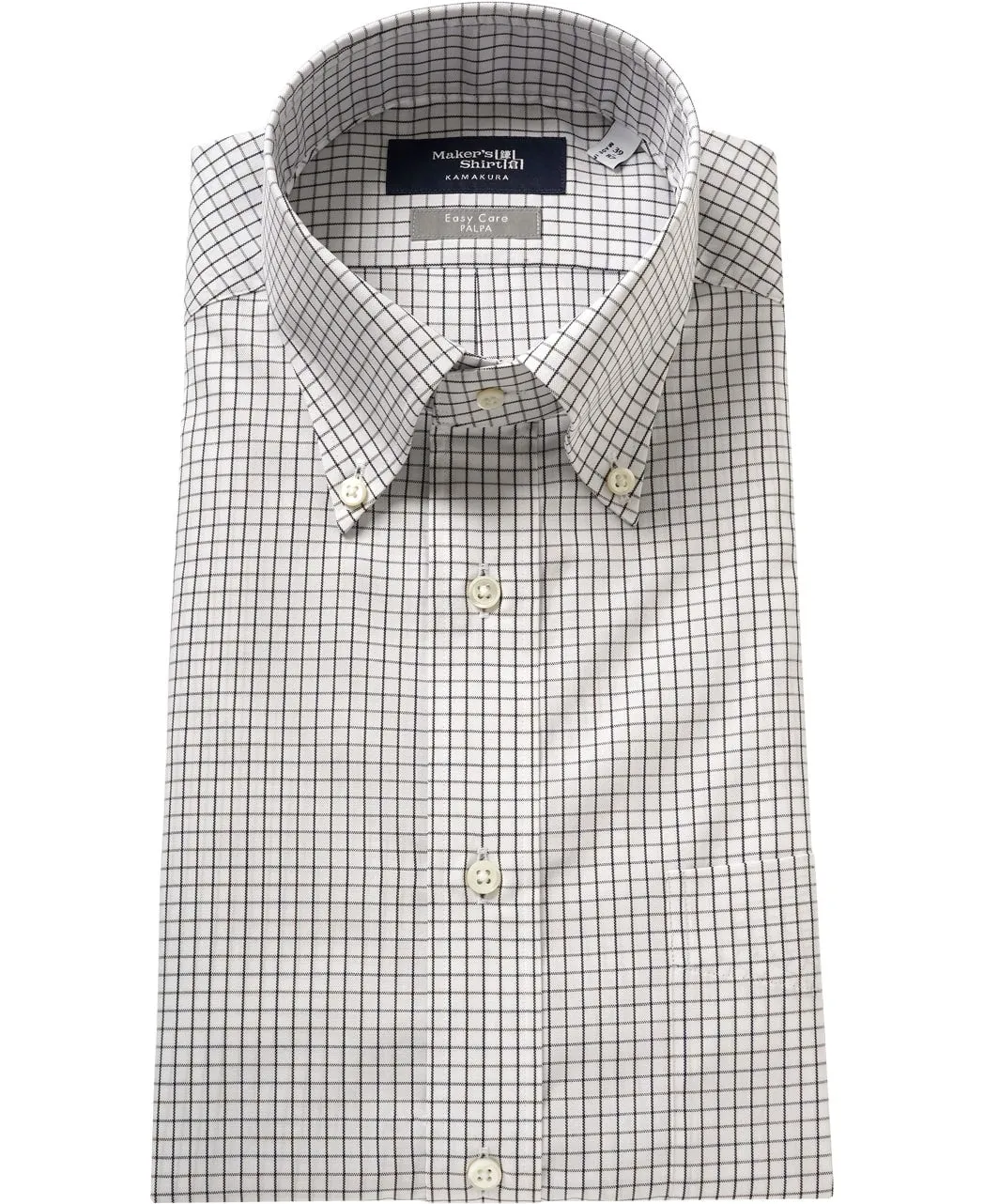 TOKYO SLIM FIT Button Down Pinpoint Oxford J-Tech Easy care sold by Kamakura product image thumbnail 2
