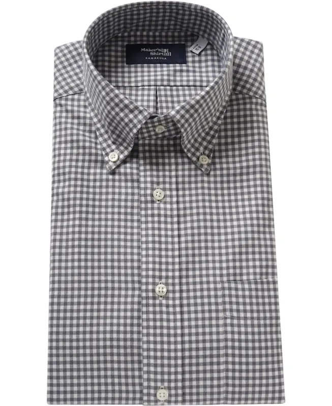 TOKYO SLIM FIT - Button Down Flannel  Twill sold by Kamakura