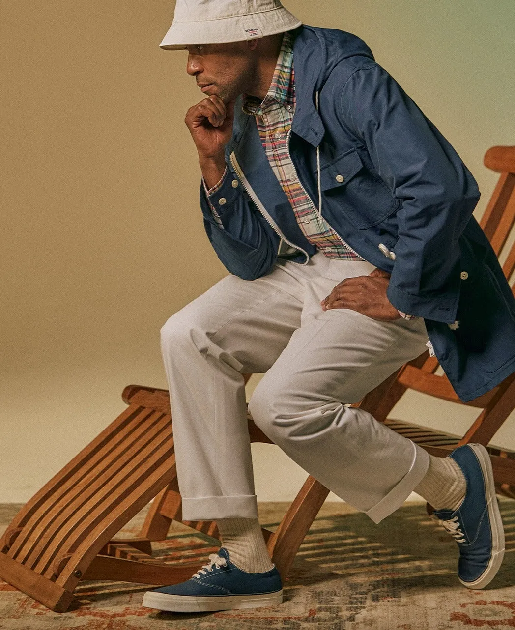CLASSIC CUT IVY COTTON TROUSERS sold by Kamakura product image thumbnail 3