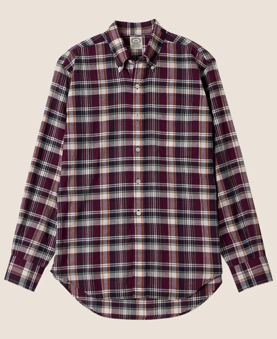 Vintage Ivy Organic Indian Cotton Madras Check Shirt sold by Kamakura product image thumbnail 4