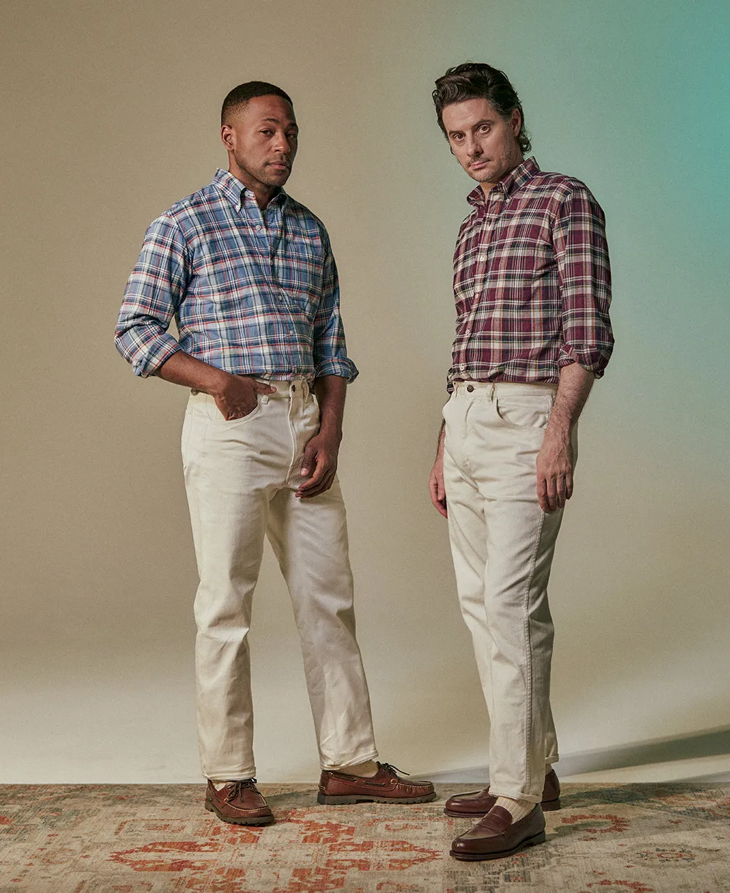 Vintage Ivy Organic Indian Cotton Madras Check Shirt sold by Kamakura product image thumbnail 3