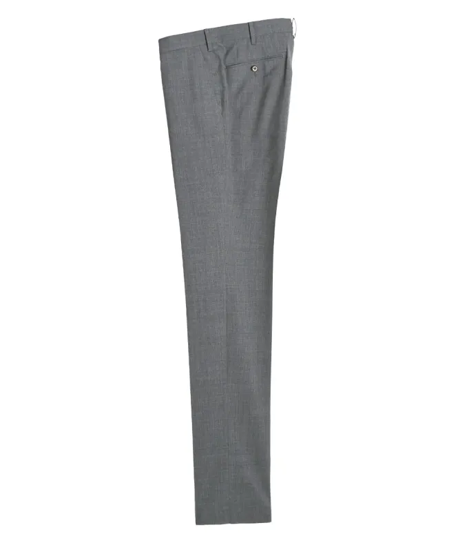 Wool Trousers Flat Front sold by Kamakura