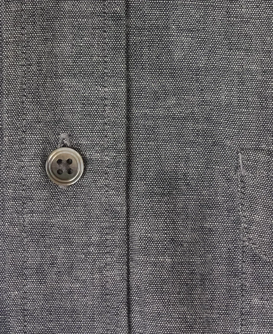 Casual Shirt Double Pocket Black Chambray sold by Kamakura product image thumbnail 5