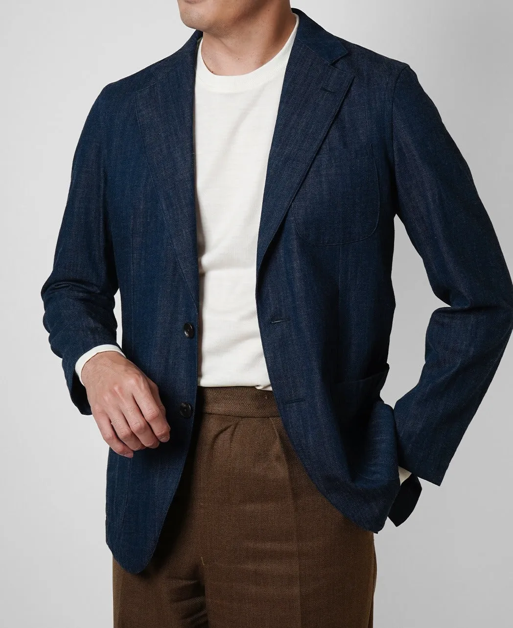 【Clearance Sale】Denim Light weight Jacket sold by Kamakura product image thumbnail 2