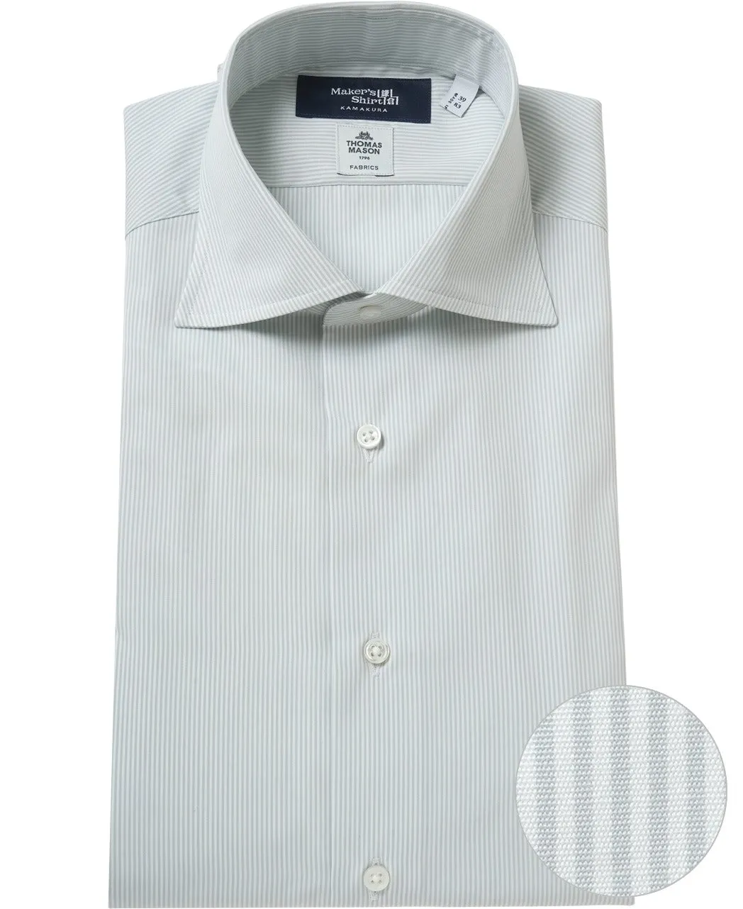 TOKYO SLIM FIT - Spread Broadcloth THOMAS MASON sold by Kamakura product image thumbnail 5