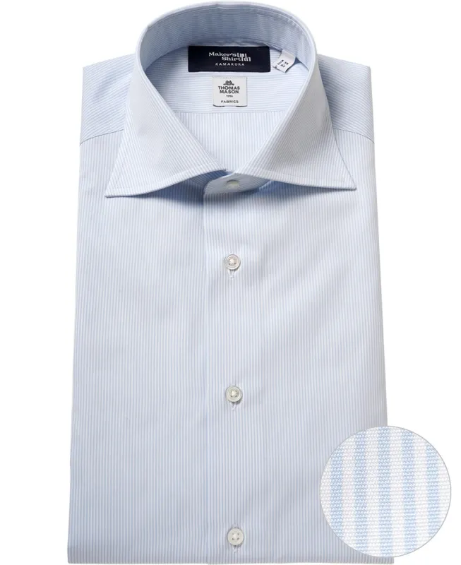 TOKYO SLIM FIT - Spread Broadcloth THOMAS MASON made by Kamakura