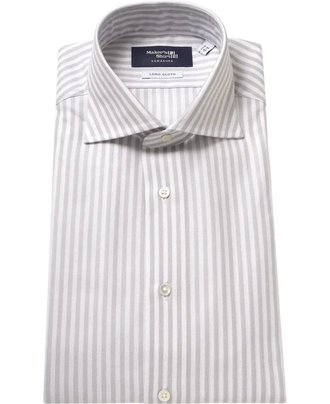 TOKYO SLIM FIT -  Italian Spread Leno made by Kamakura