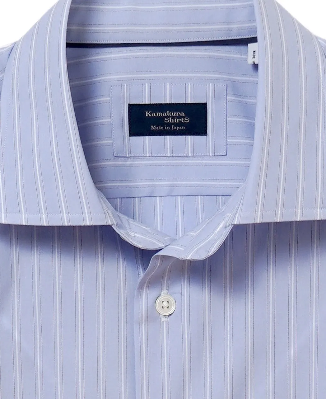 Casual Broadcloth Wide Collar Stripe sold by Kamakura product image thumbnail 3
