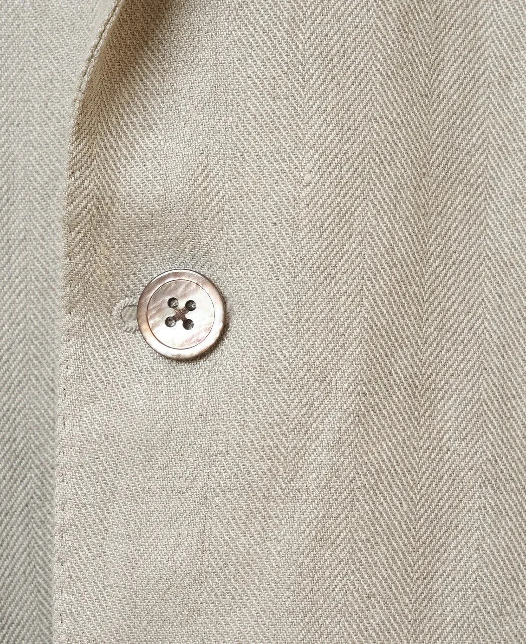 Linen Herringbone Comfort Jacket sold by Kamakura product image thumbnail 5