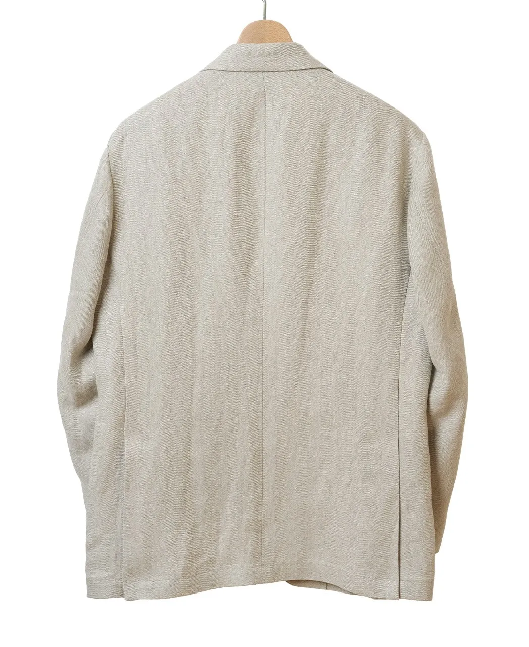 Linen Herringbone Comfort Jacket sold by Kamakura product image thumbnail 2