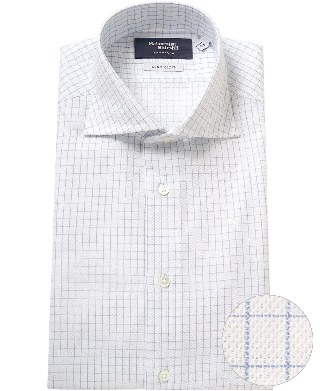 TOKYO SLIM FIT - Italian Spread Leno sold by Kamakura