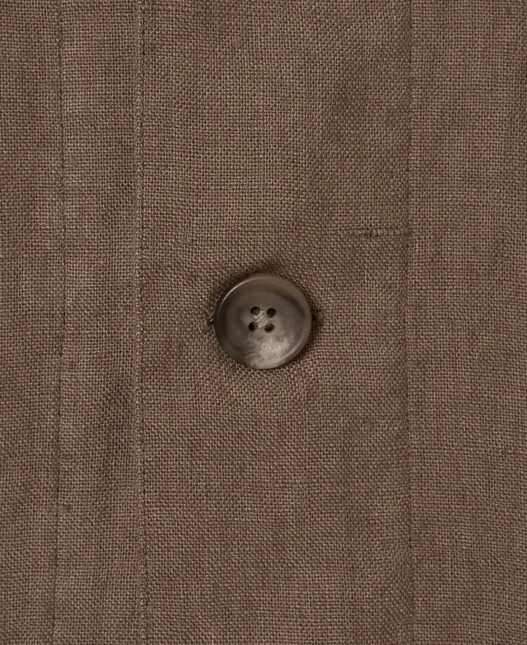 Double-Pocket Heavy Linen Shirt sold by Kamakura product image thumbnail 5