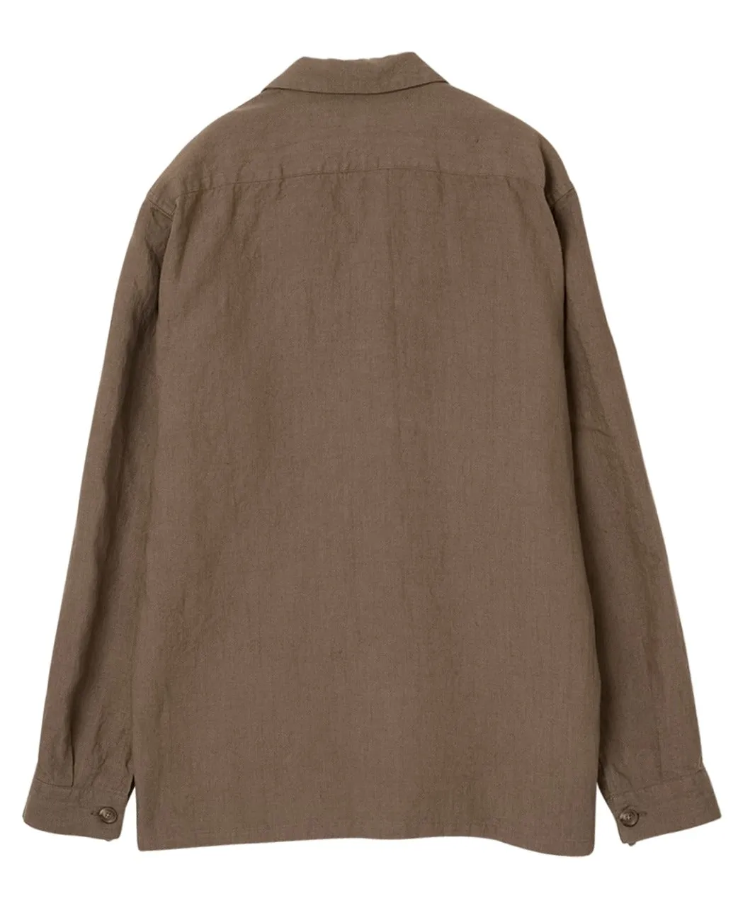 Double-Pocket Heavy Linen Shirt sold by Kamakura product image thumbnail 2