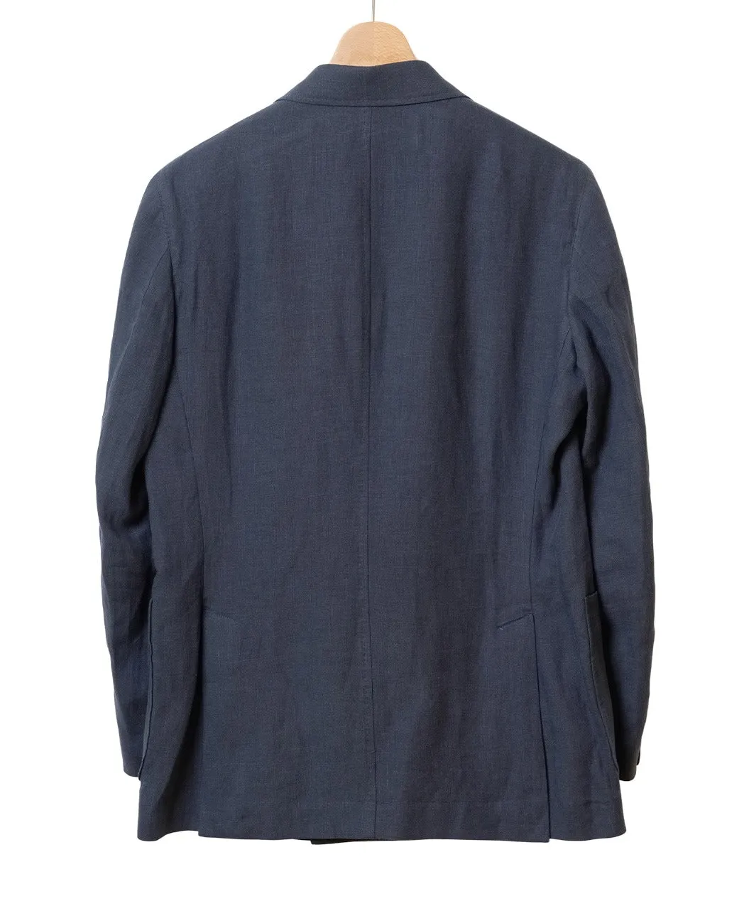 LIBECO Belgian Linen Double-Breasted 4-Button Jacket sold by Kamakura product image thumbnail 2
