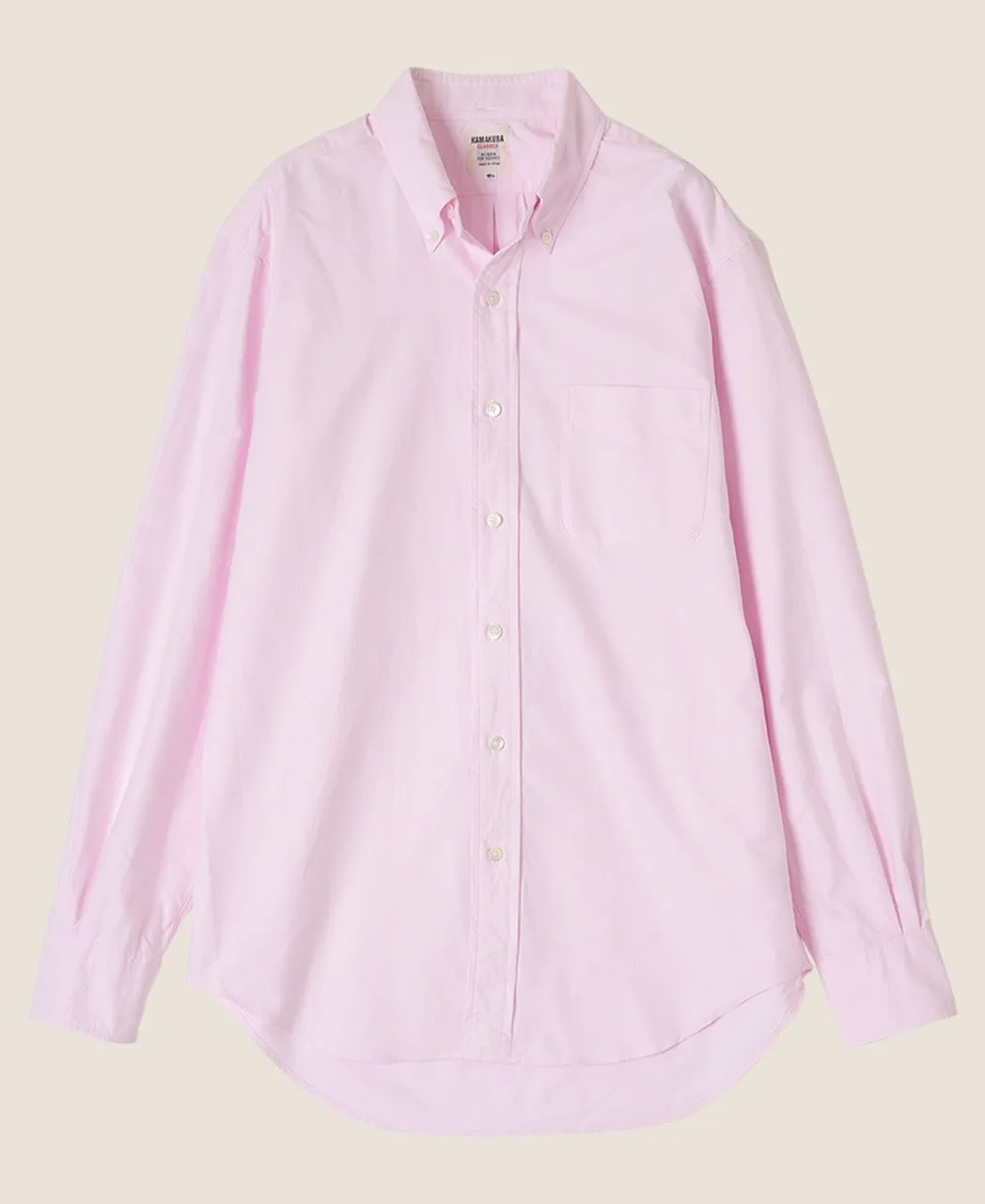 VINTAGE IVY Oxford Button-Down Shirt sold by Kamakura