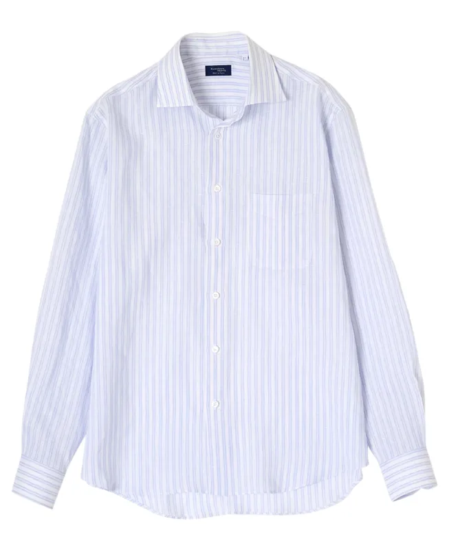 Casual Shirt French Linen New Fit made by Kamakura