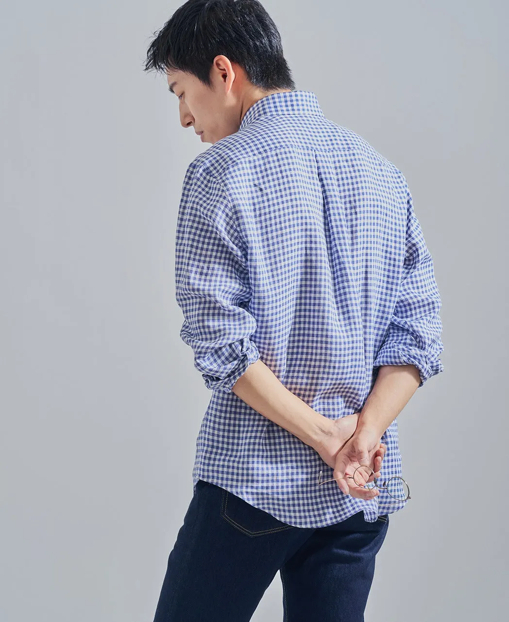 French Linen Casual Shirt sold by Kamakura product image thumbnail 3
