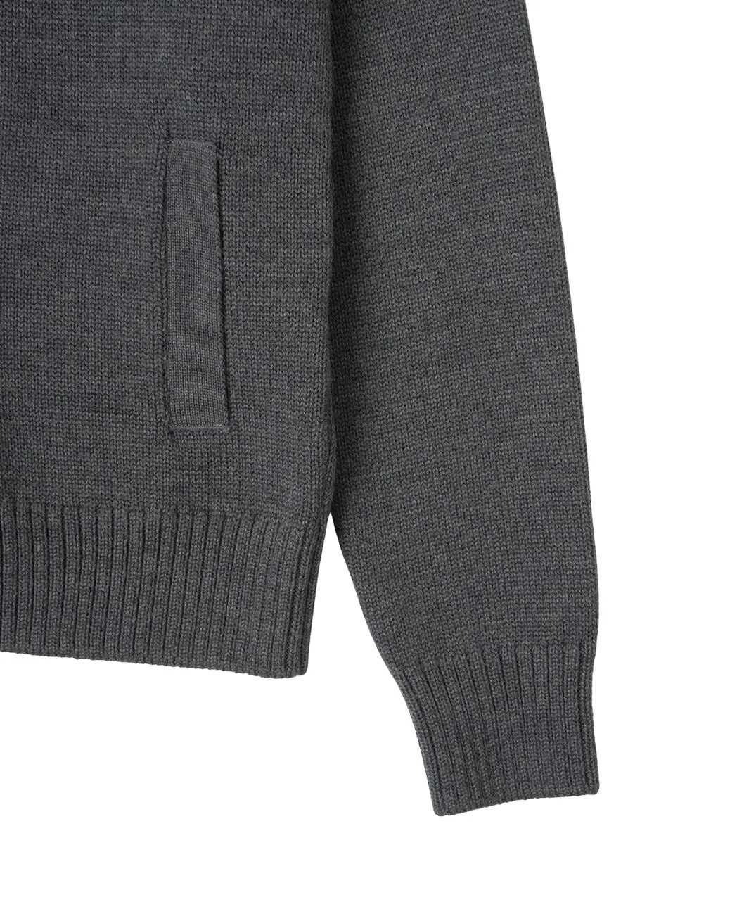 Extra-Fine Merino Stand-Collar Cardigan sold by Kamakura product image thumbnail 5