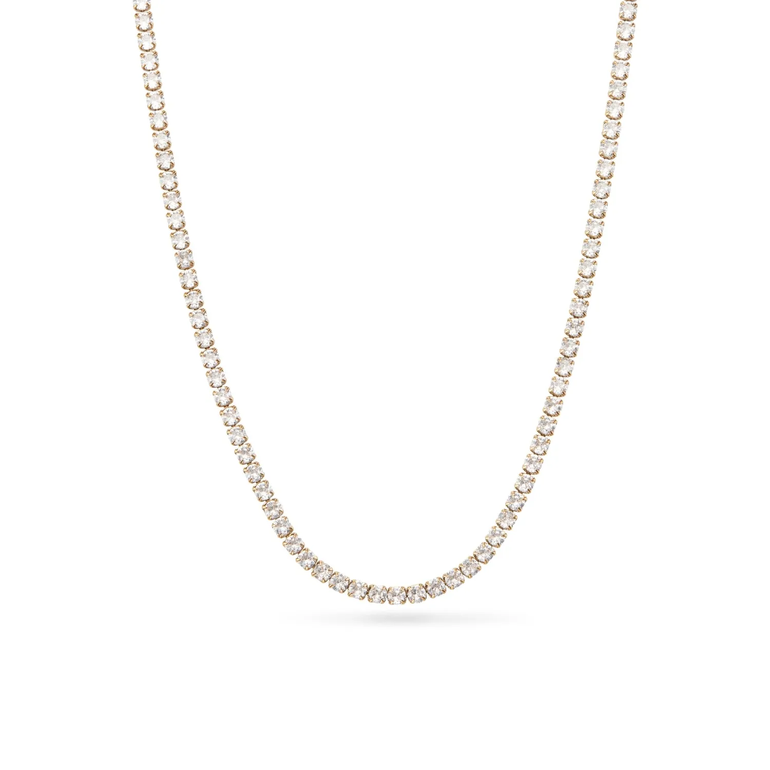 Tennis Necklace (Gold) - Worth £65 sold by Abbott Lyon