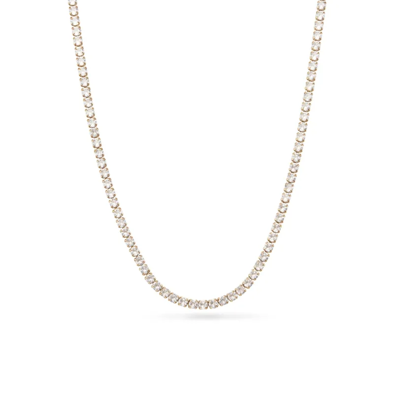 Tennis Necklace (Gold) - Worth Â£65 sold by Abbott Lyon