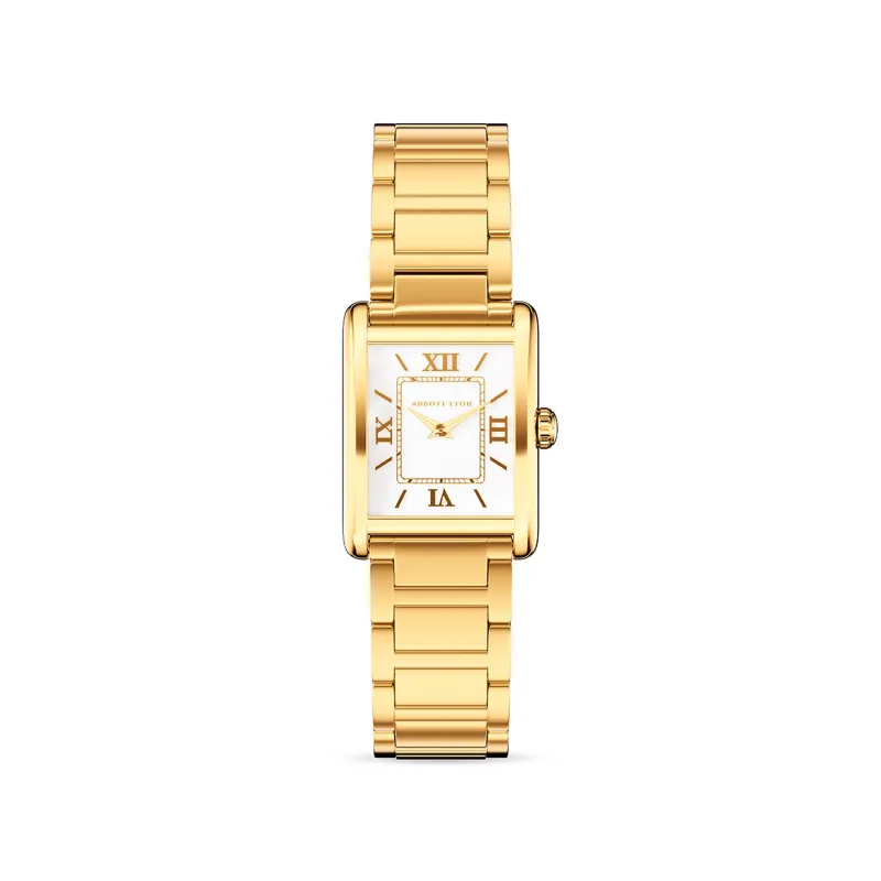 Classic Tank 33 Watch (Gold) made by Abbott Lyon