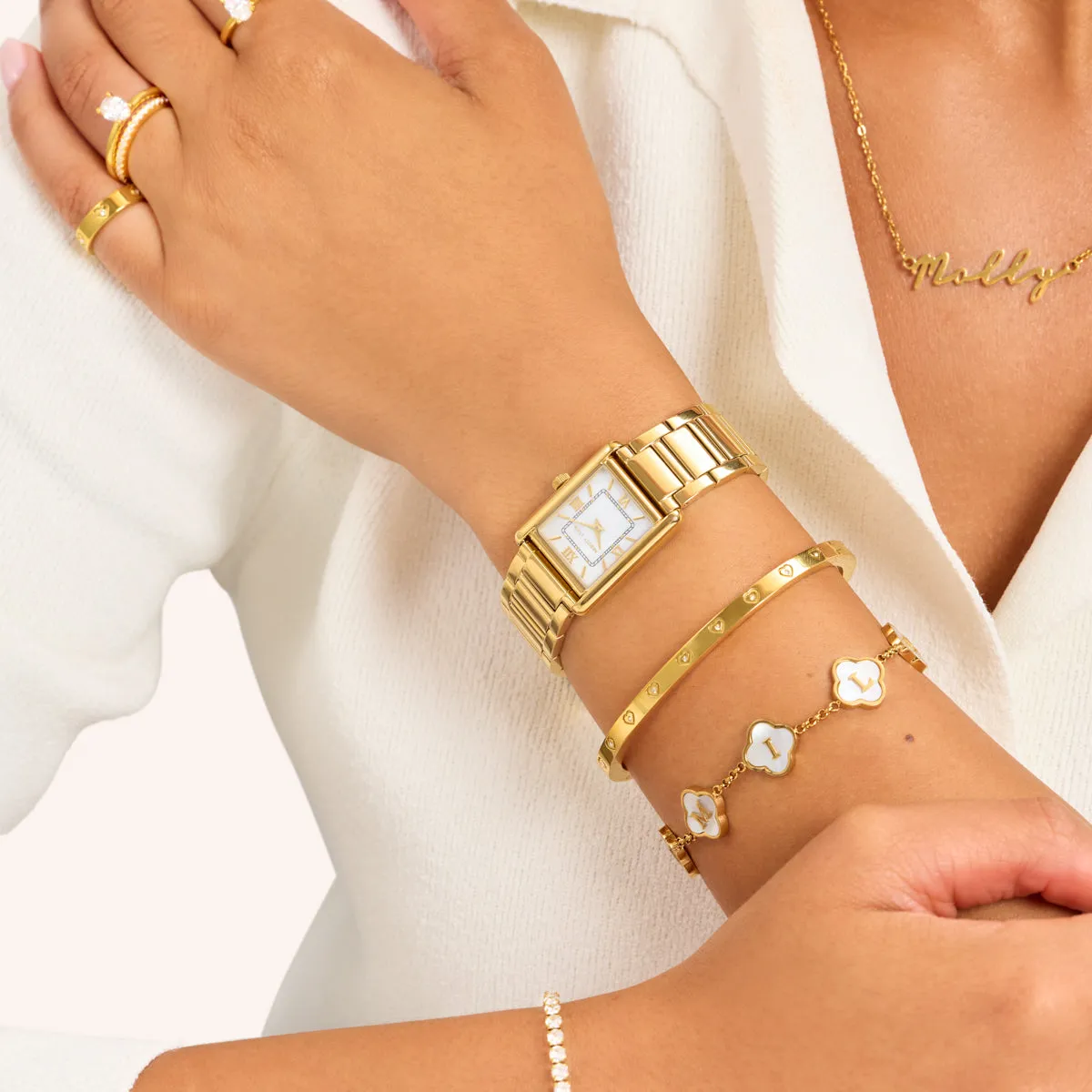 Classic Tank 33 Watch (Gold) sold by Abbott Lyon product image thumbnail 4