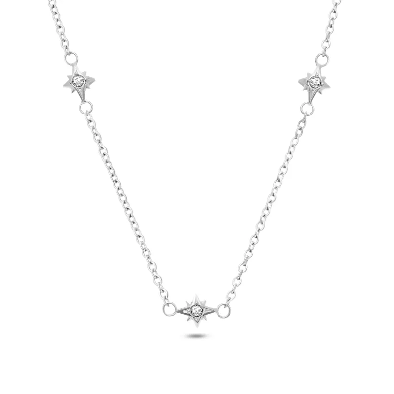 Written In The Stars Chain Necklace (Silver) sold by Abbott Lyon