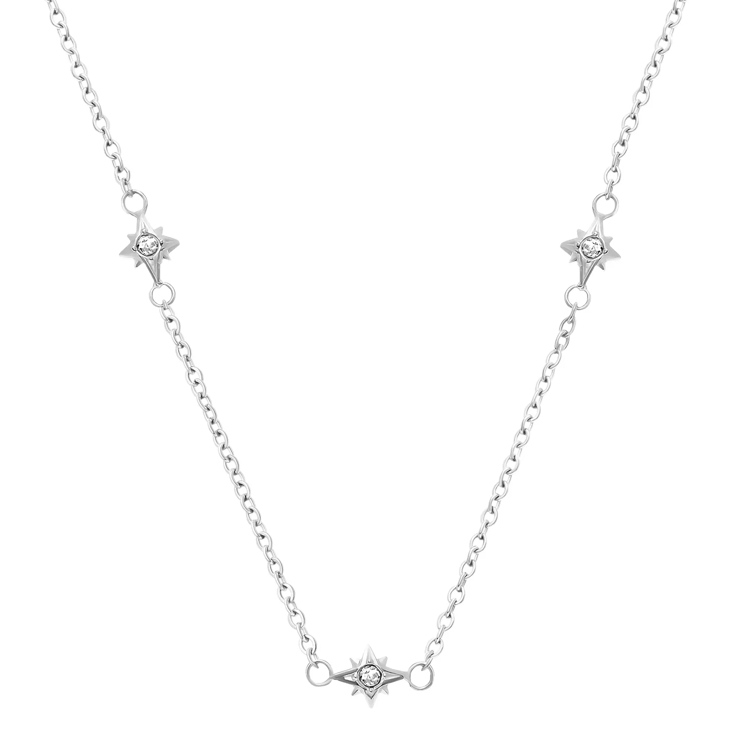 Written In The Stars Chain Necklace (Silver) sold by Abbott Lyon product image thumbnail 4