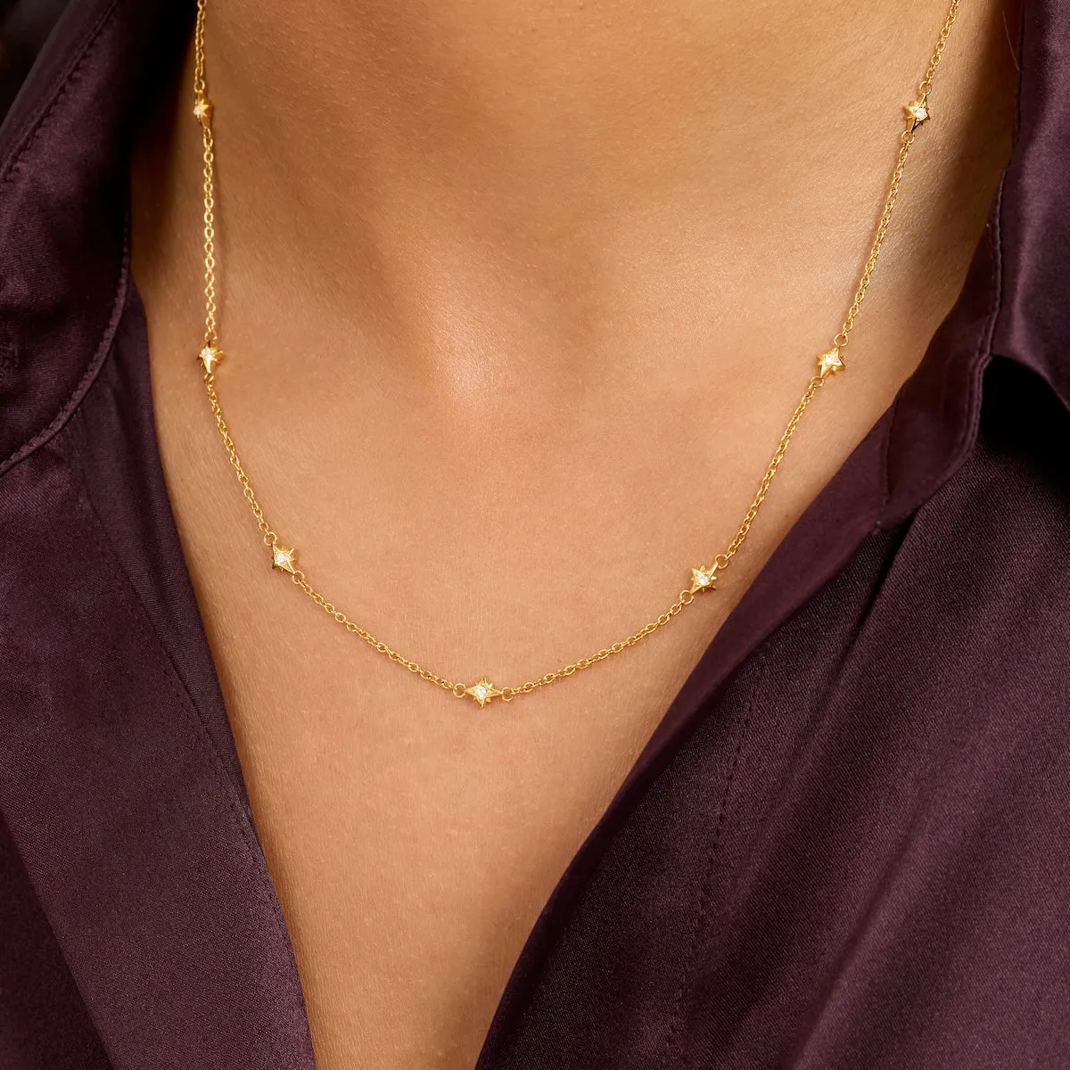 Written In The Stars Chain Necklace (Gold) sold by Abbott Lyon product image thumbnail 2