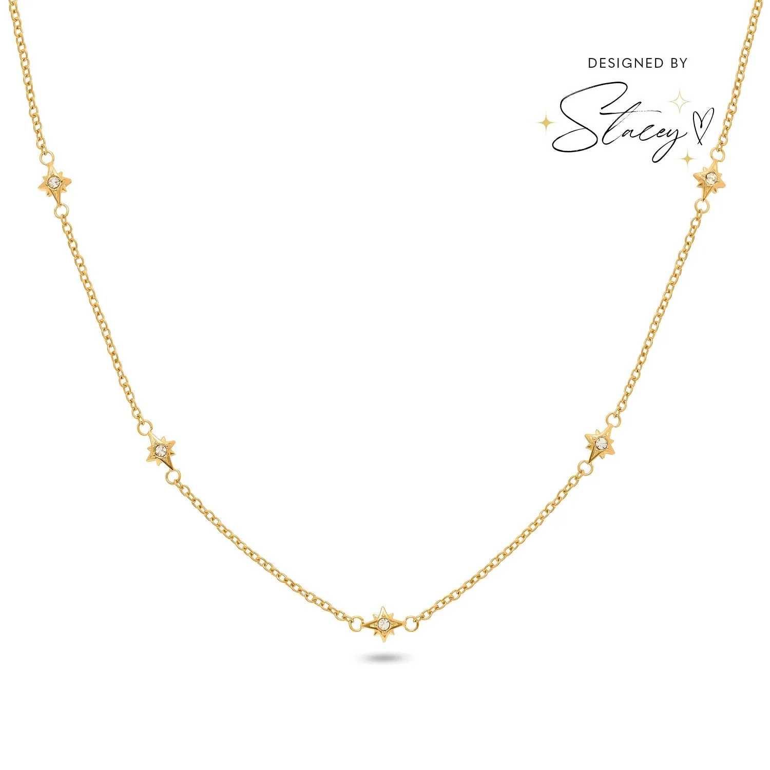 Written In The Stars Chain Necklace (Gold) sold by Abbott Lyon