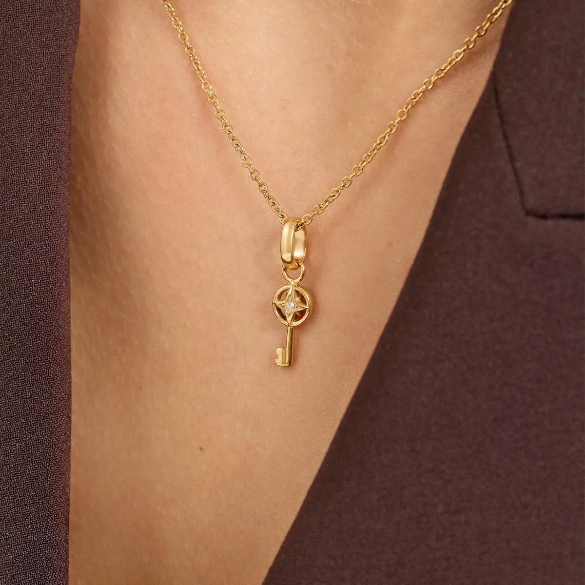 Key to Happiness Pendant (Gold) sold by Abbott Lyon product image thumbnail 2