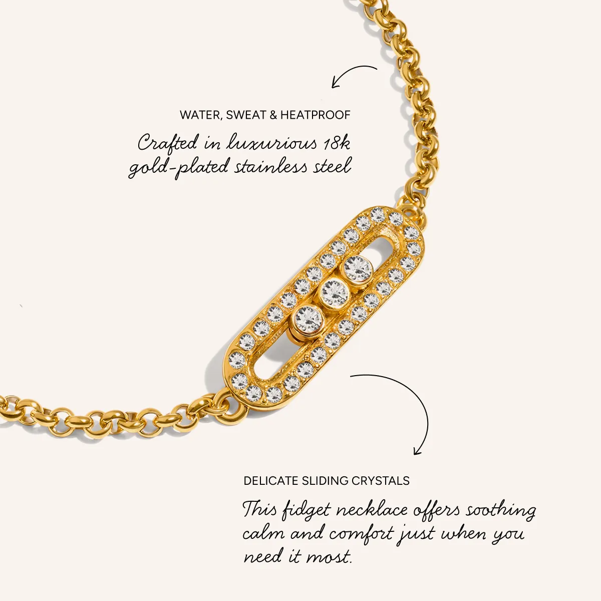 Pavé Kinetic Bracelet (Gold) sold by Abbott Lyon product image thumbnail 3