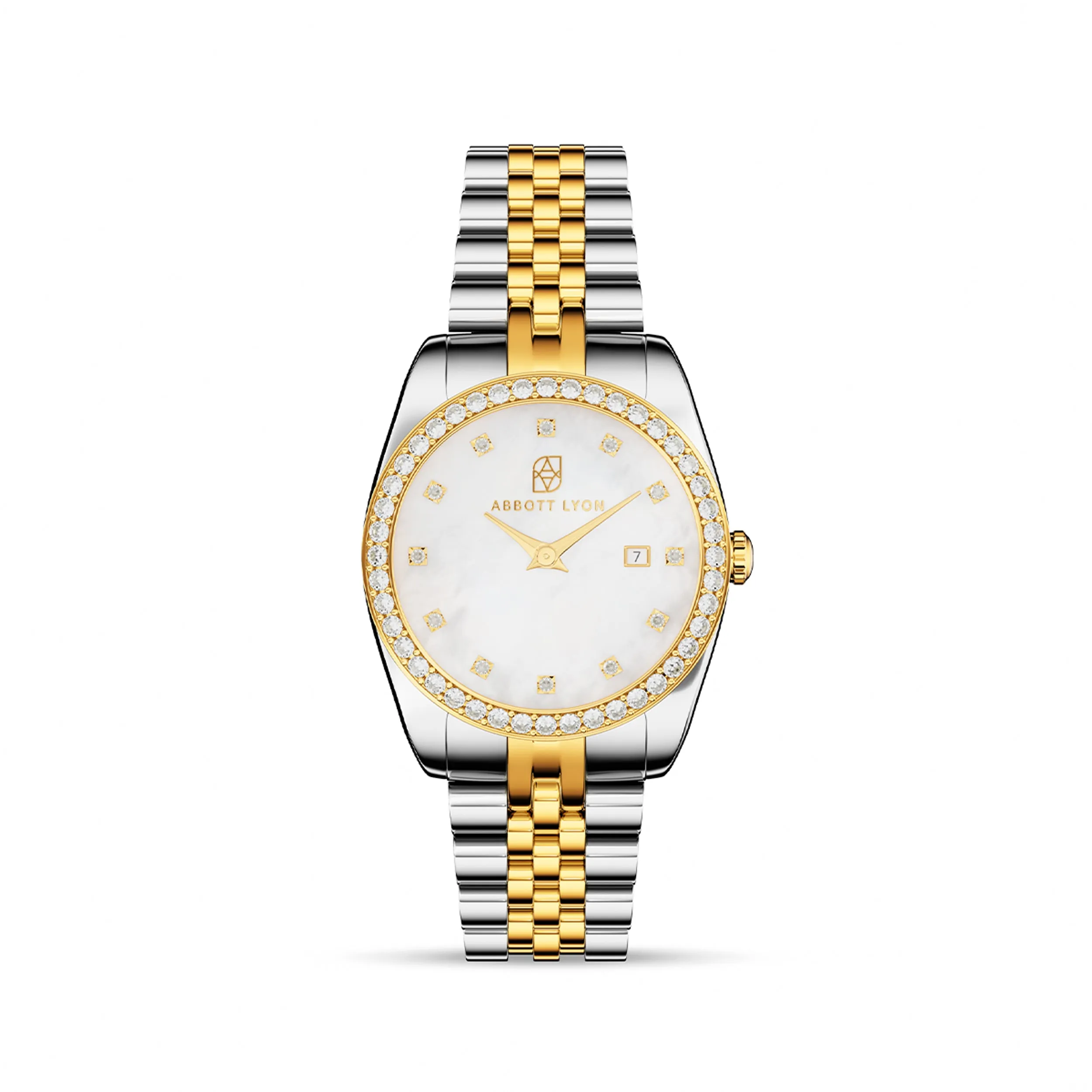Pavé Two Tone Belgravia 30 Watch sold by Abbott Lyon