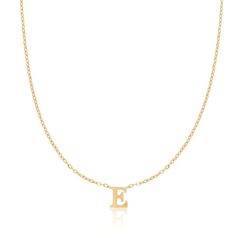 Mini Initial Necklace (Gold) sold by Abbott Lyon