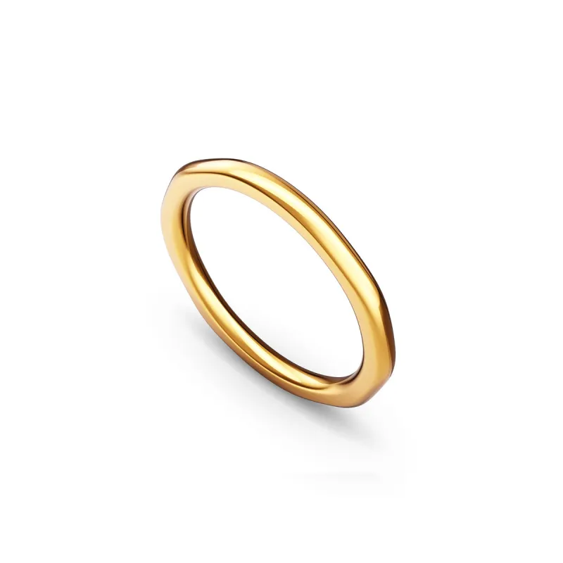 Fine Molten Ring (Gold) sold by Abbott Lyon