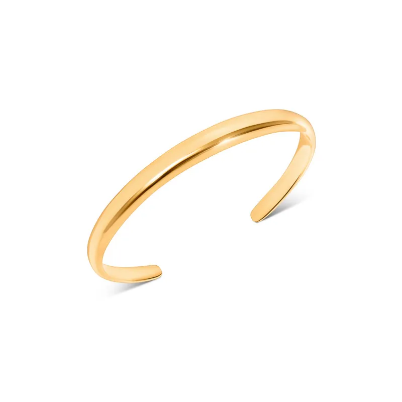 Domed Bangle (Gold) sold by Abbott Lyon